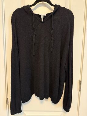 Soma Wild Cozy Black Top - XXL